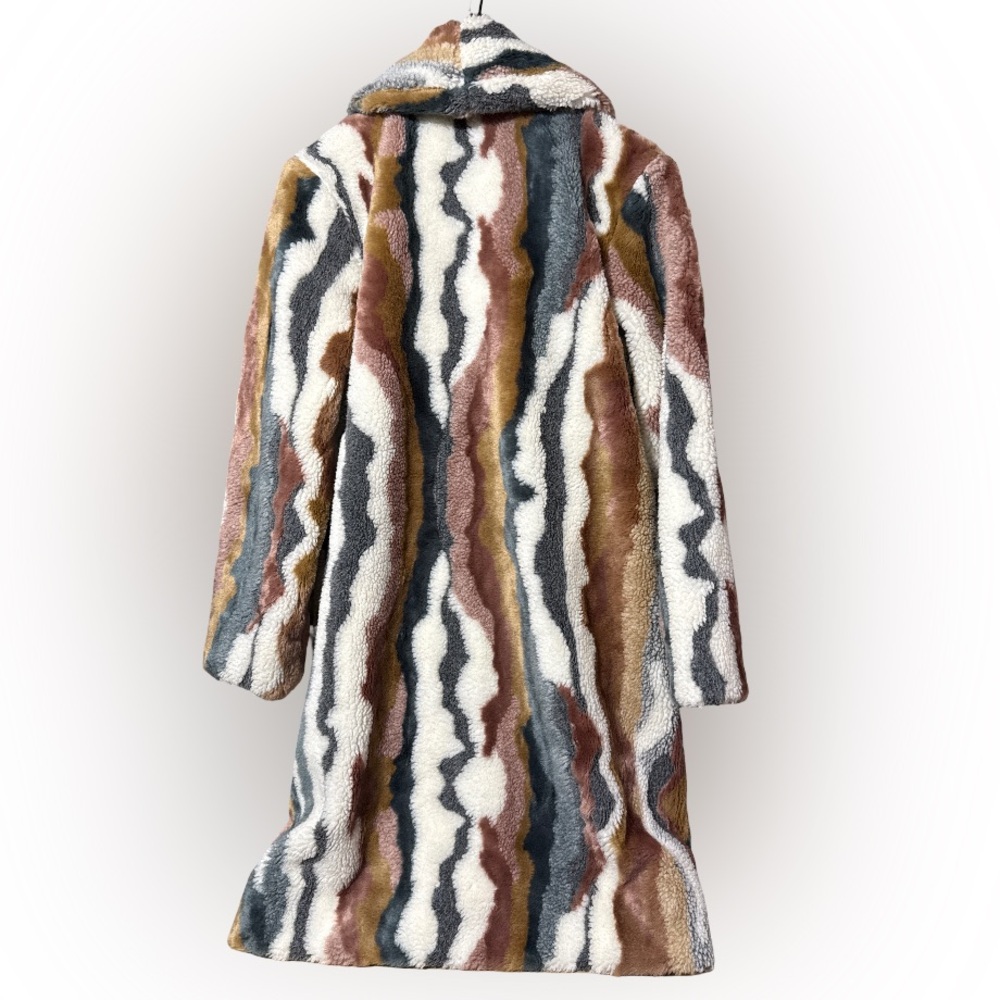 Johnny Was Ziggy Faux Fur Coat - Picture 5 of 7